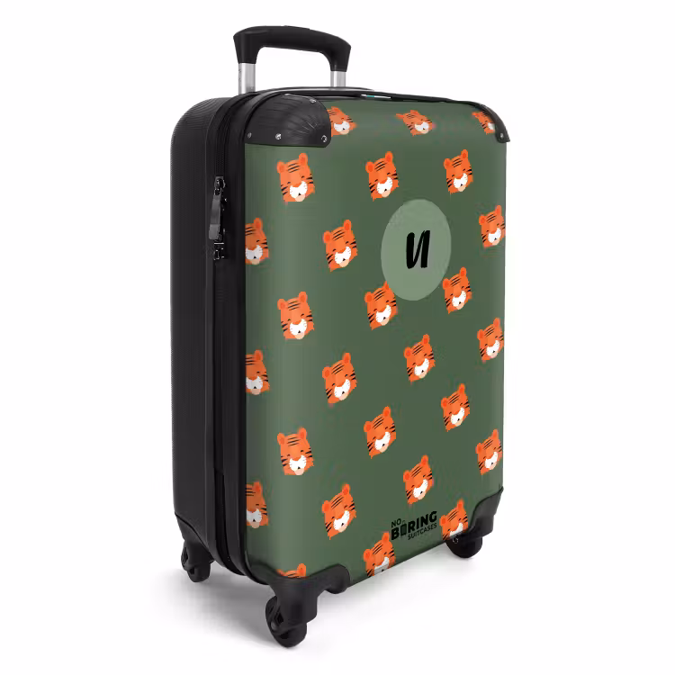Valise avec nom - Turbulence du tigre — 2