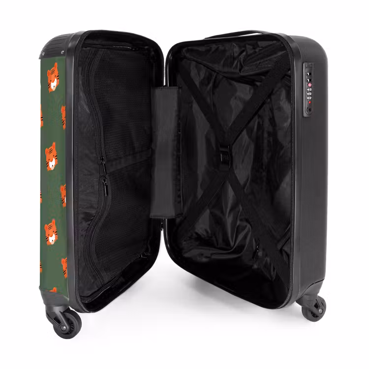 Valise avec nom - Turbulence du tigre — 4