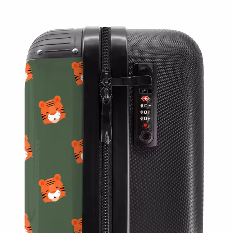 Valise avec nom - Turbulence du tigre — 5