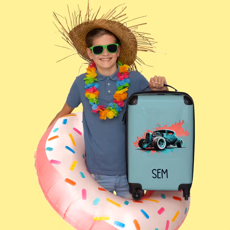Valise - Turquoise Racer — 2