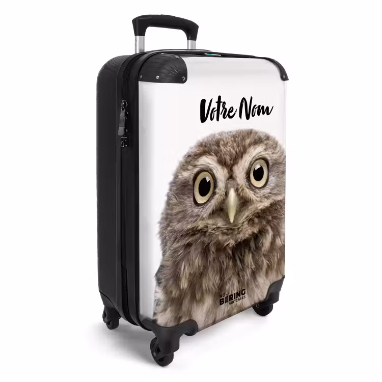 Valise avec nom - Ulrich le hibou — 2