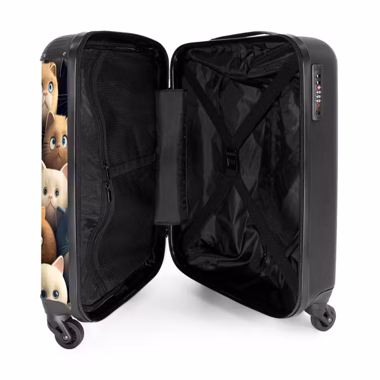 Valise avec nom - Vacarme de chats — 4