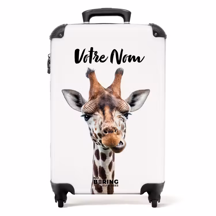 Valise avec nom - Gérard la girafe — 1