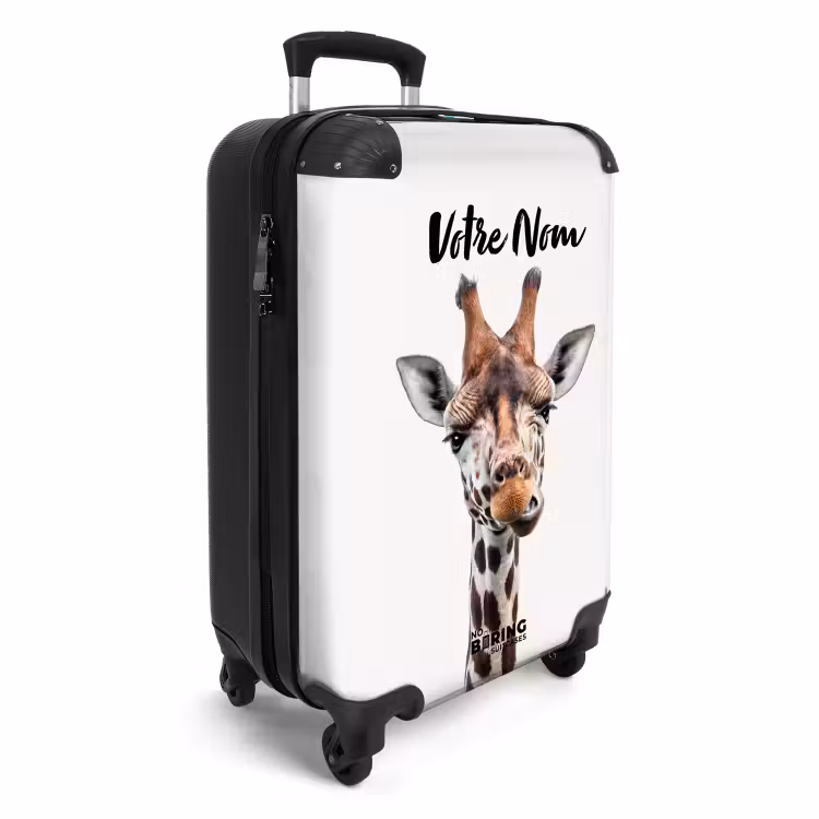 Valise avec nom - Gérard la girafe — 2