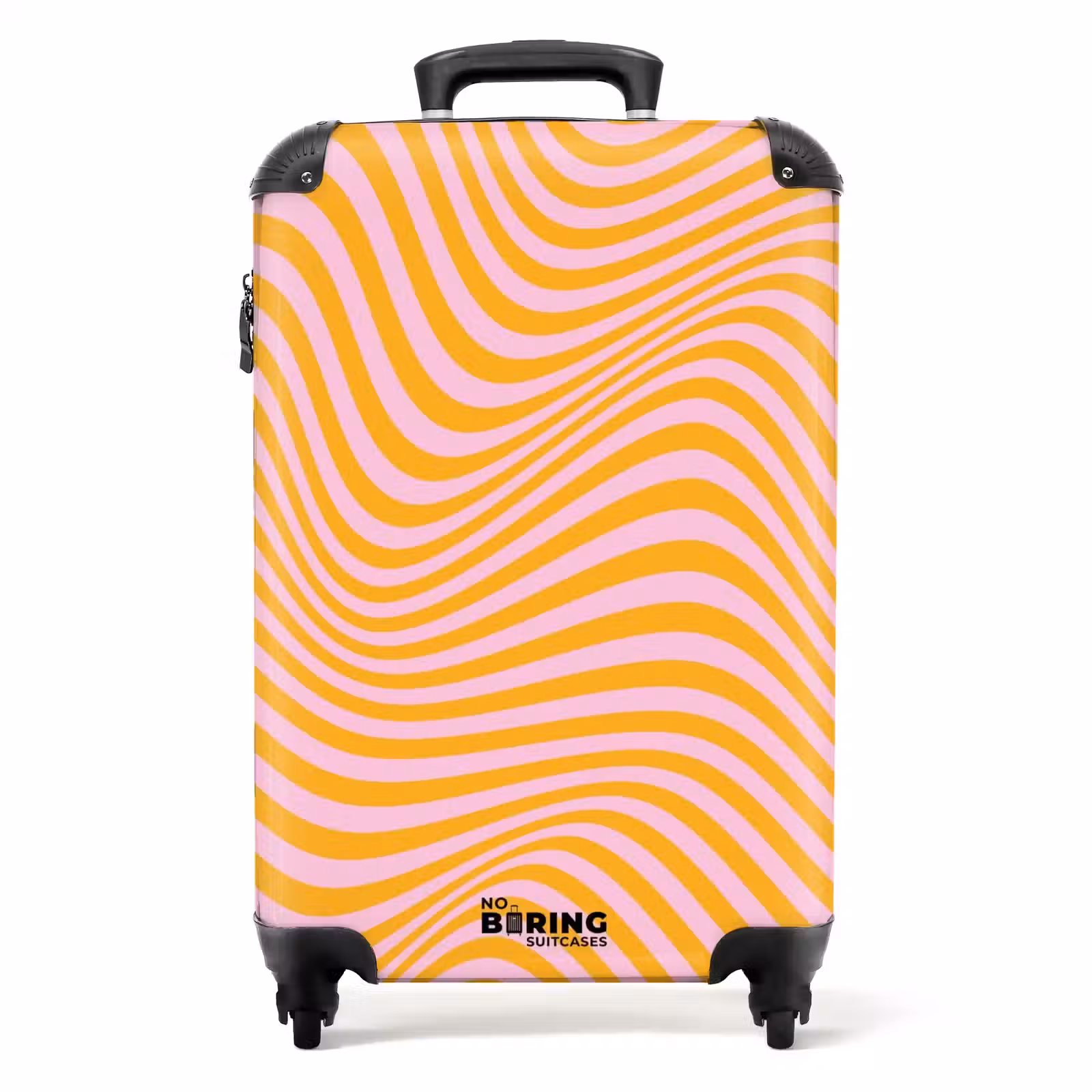 Valise - Vagues - Jaune/Rose — 1