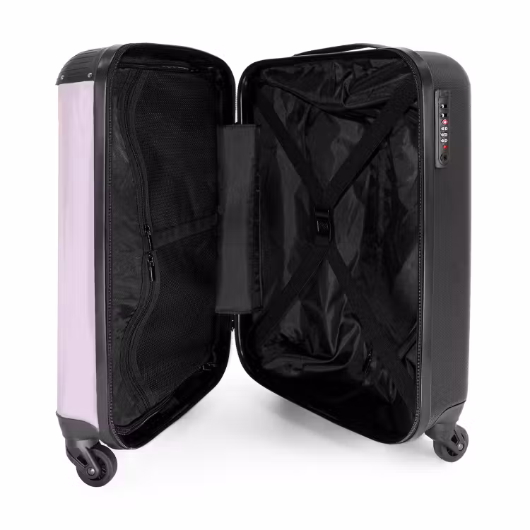 Valise avec nom - Tortue coucher de soleil — 4