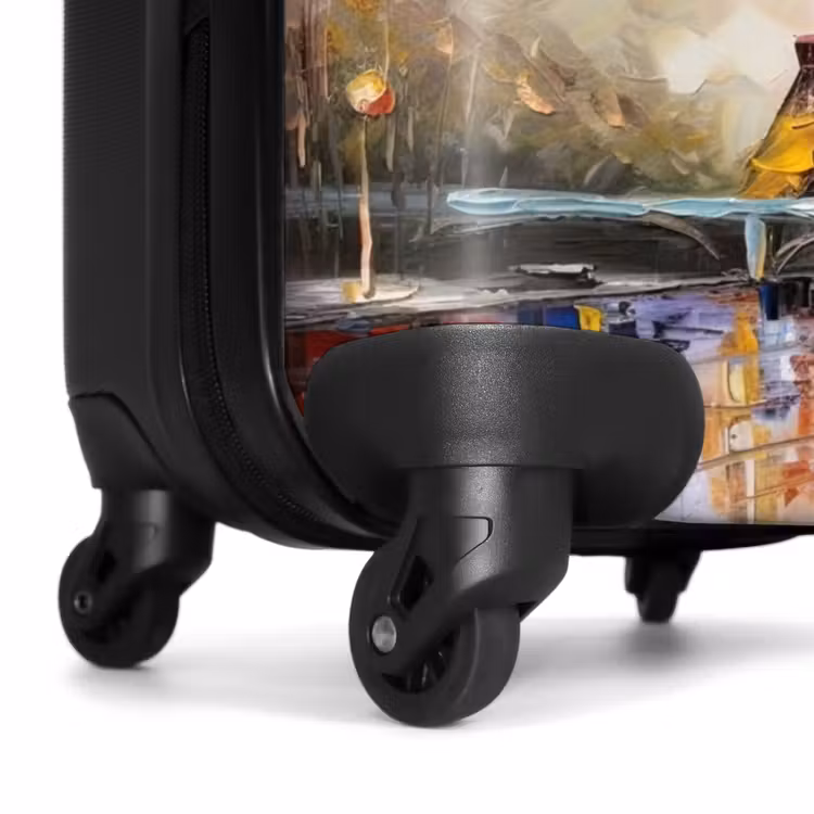 Valise - Tour Eiffel - Peinture à l'huile - Paris — 6