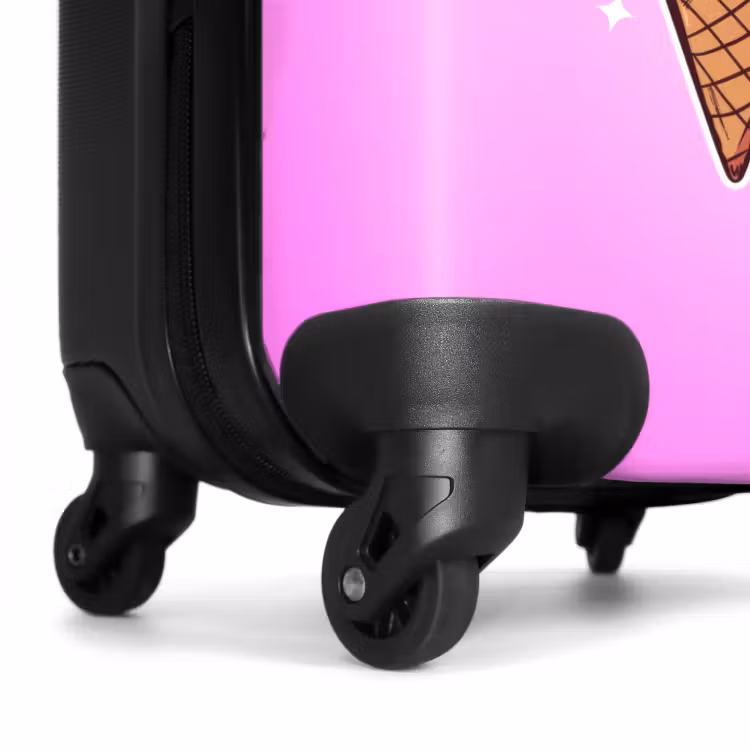 Valise avec nom - Tourbillons fondants — 6