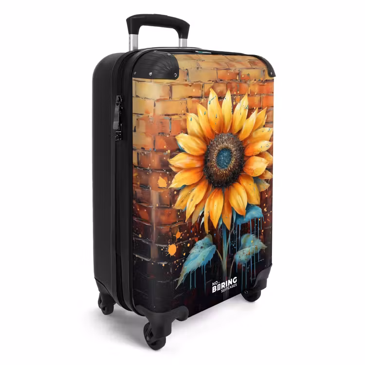 Valise - Tournesol en style graffiti — 2