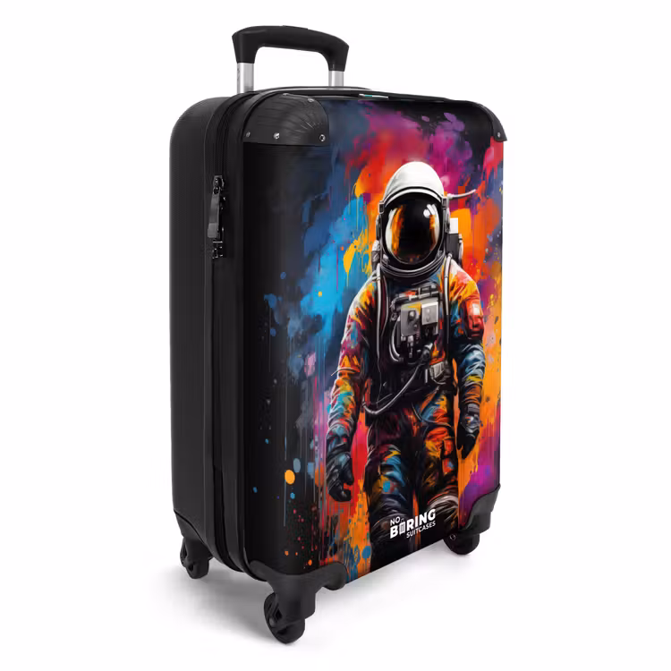 Valise - Un astronaute entouré de graffitis — 2