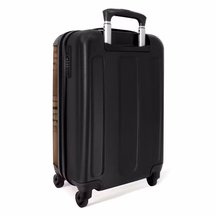 Valise - Vache graffiti avec fleurs colorées — 3