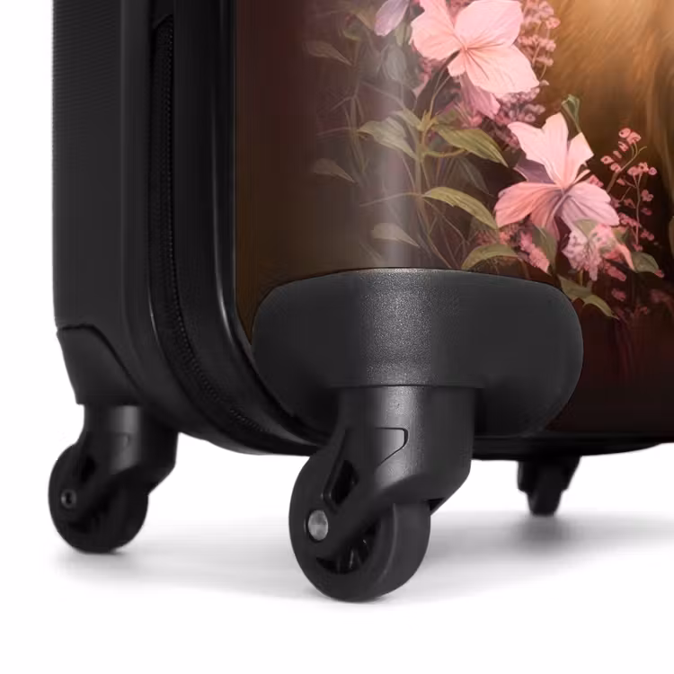 Valise - Valise - Cheval - Fleurs - Rose - Nature - Forêt — 6