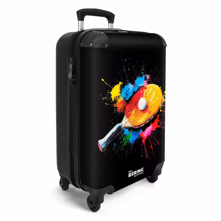 Valise - Tennis de table aux couleurs vives — 2