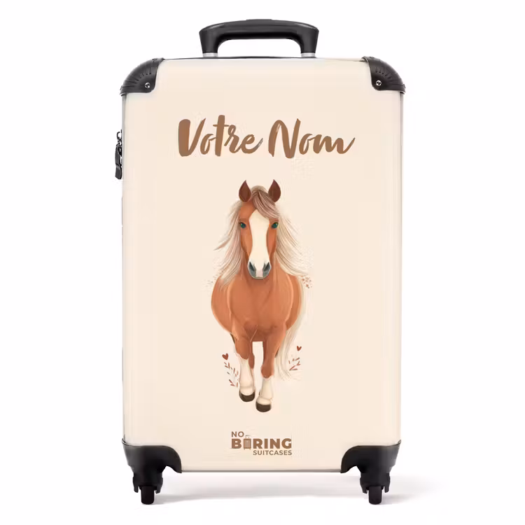 Valise avec nom -Trot des Cœurs — 1