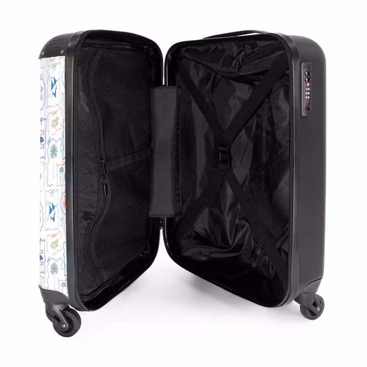 Valise - Bikini strand print kleurrijk — 4