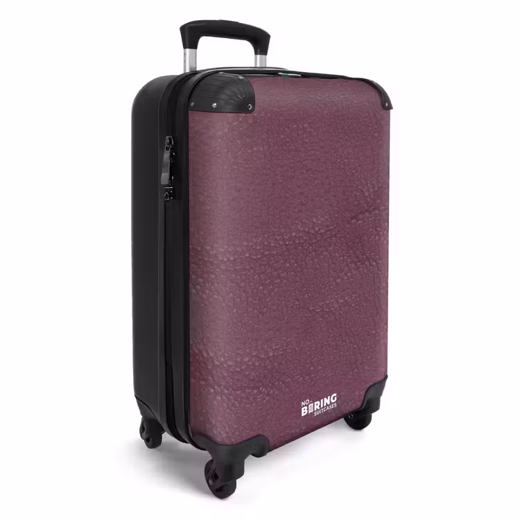 Valise - Cuir de veau violet — 2