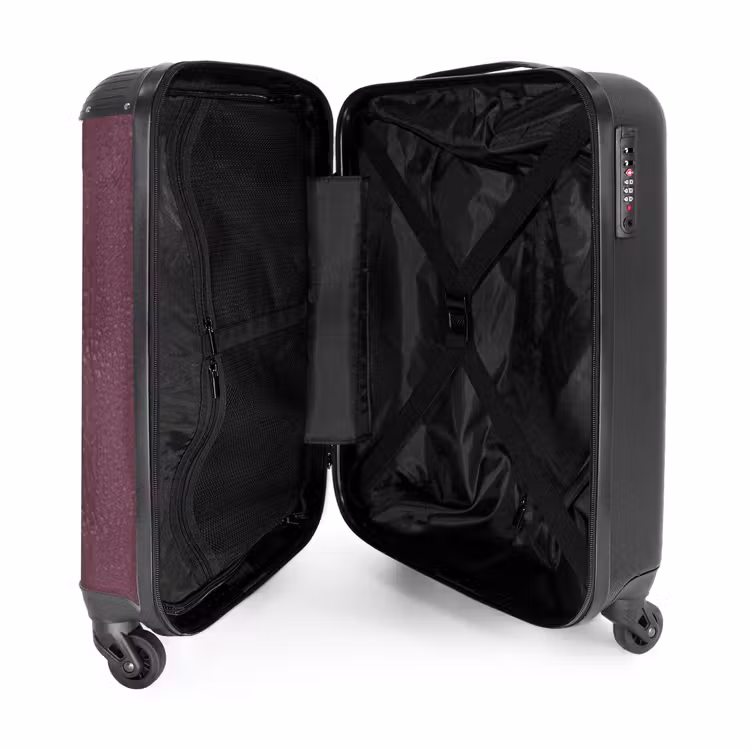Valise - Cuir de veau violet — 4