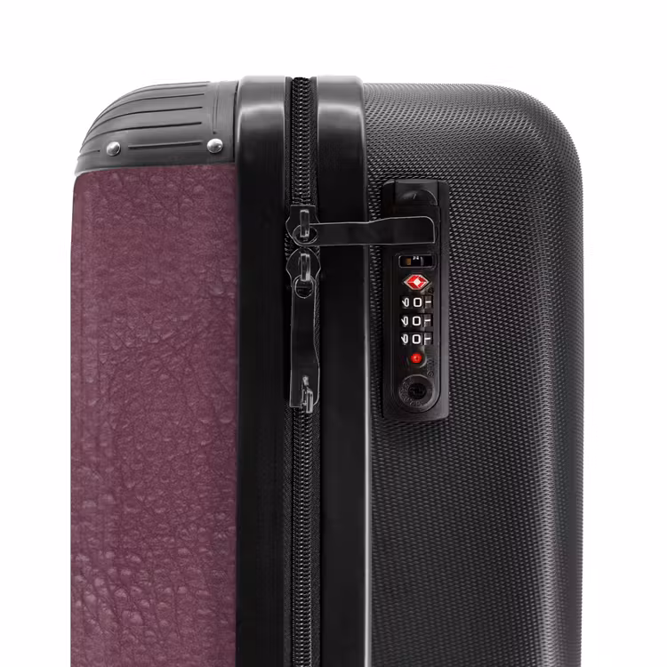 Valise - Cuir de veau violet — 5