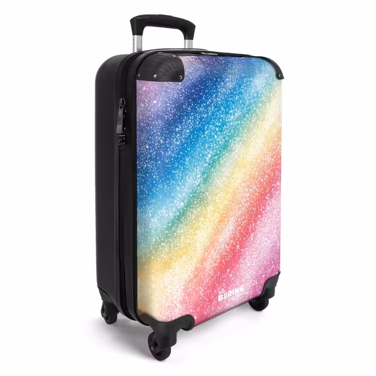 Valise - Valise enfant - Arc-en-ciel scintillant — 2