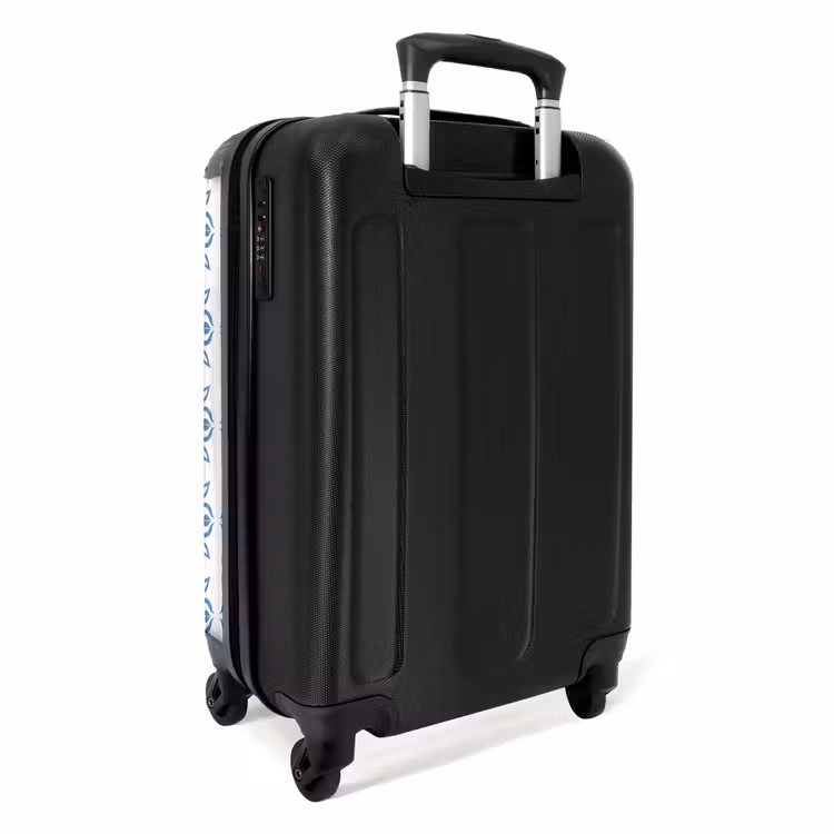 Valise - Zomer tegel print blauw — 3