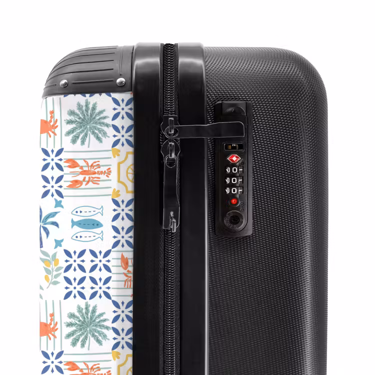 Valise - Zomer tegel patroon kleurrijk — 5