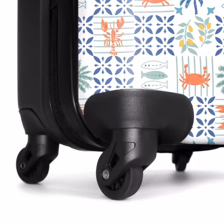 Valise - Zomer tegel patroon kleurrijk — 6