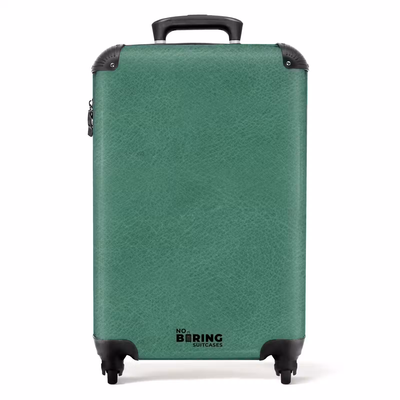 Valise - Aspect cuir bleu vert — 1