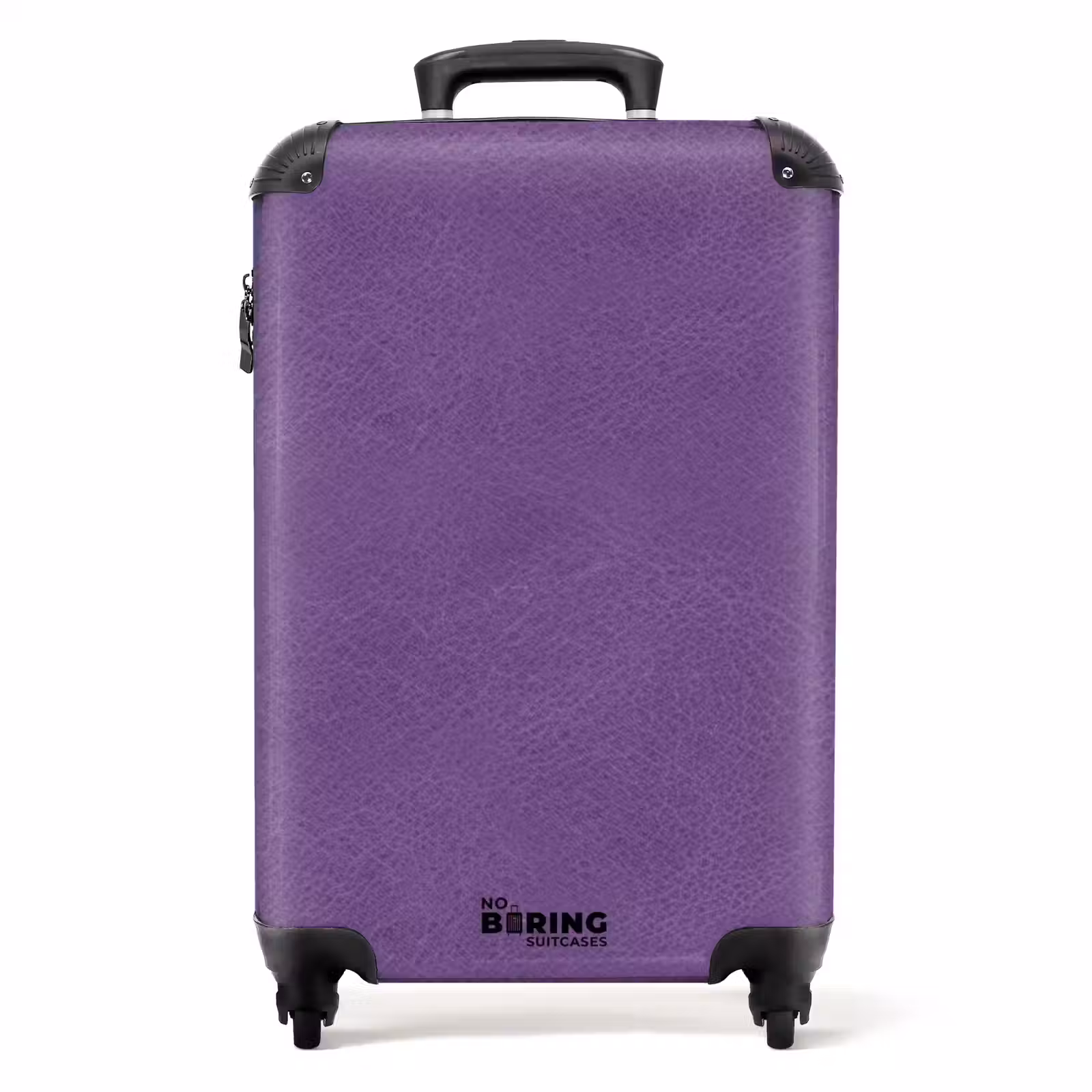Valise - Aspect cuir lilas violet — 1