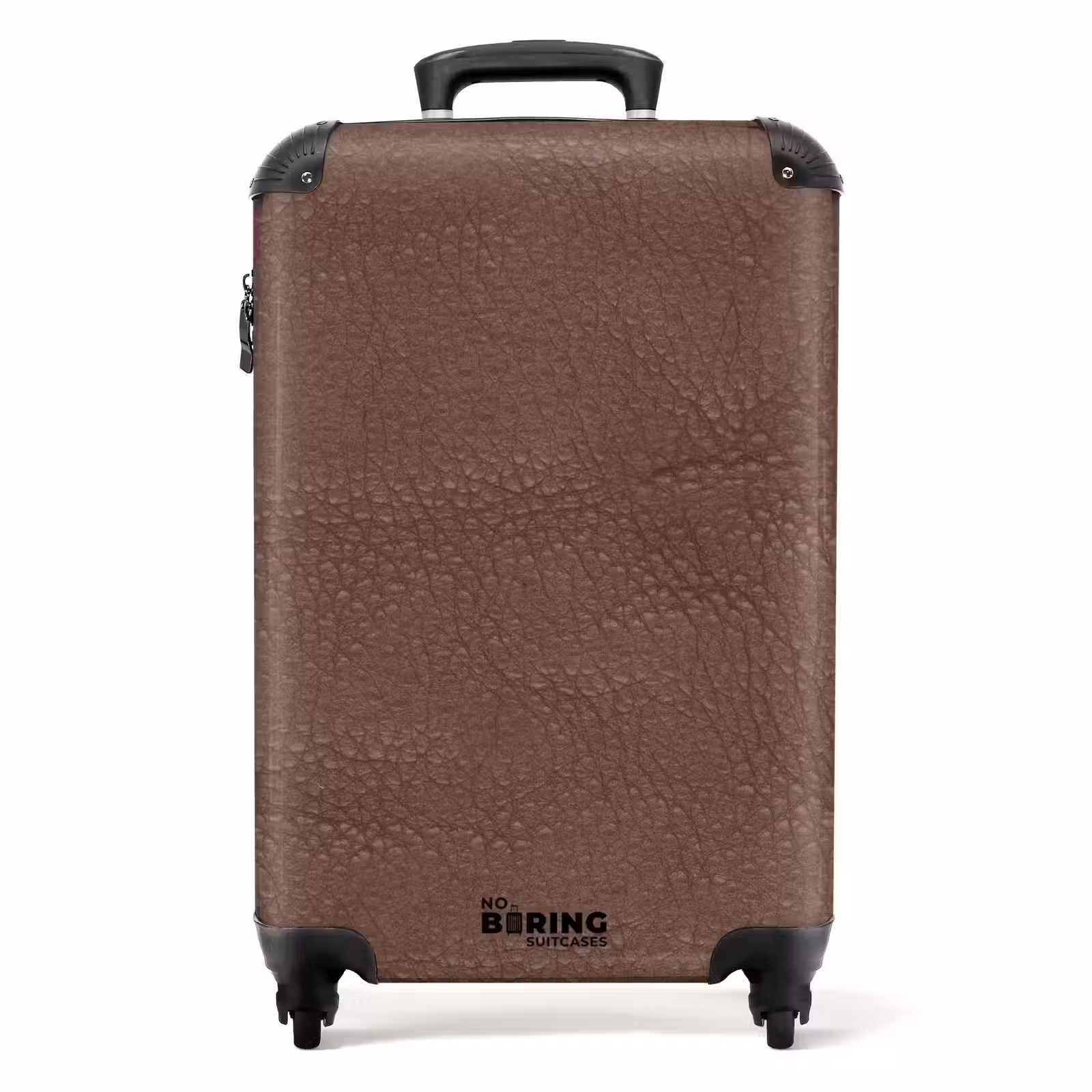 Valise - Aspect cuir marron — 1