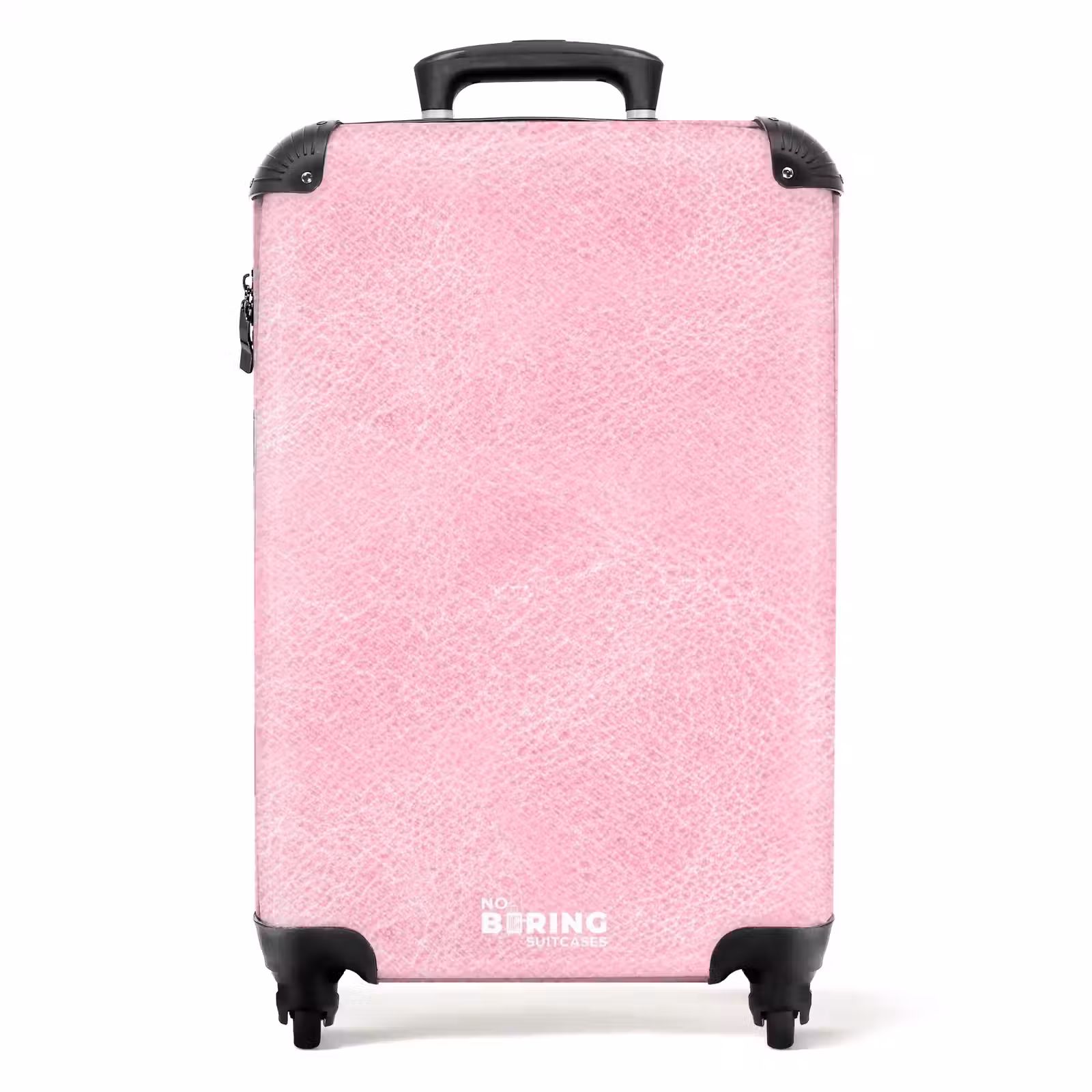 Valise - Aspect cuir rose pâle — 1