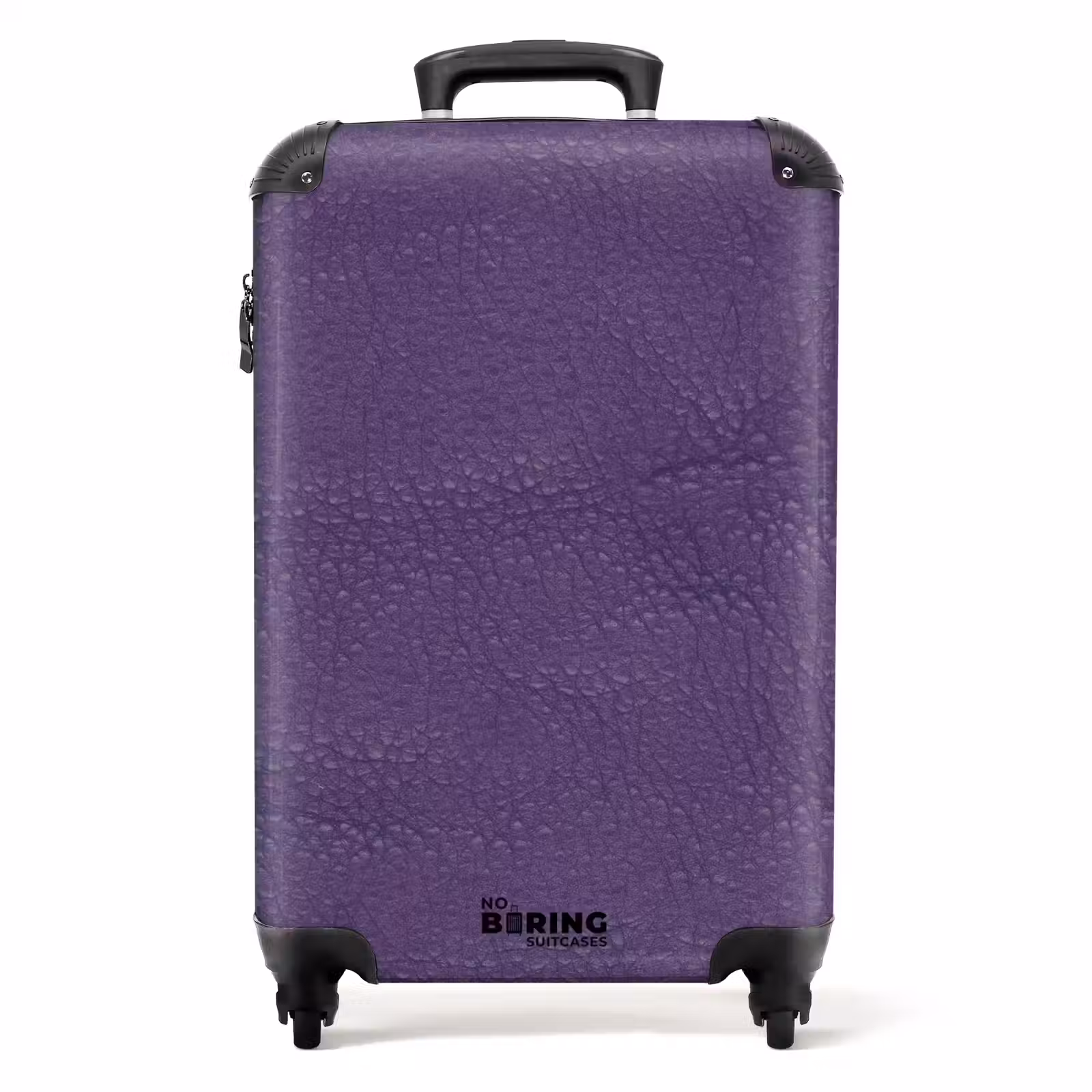 Valise - Aspect cuir violet — 1