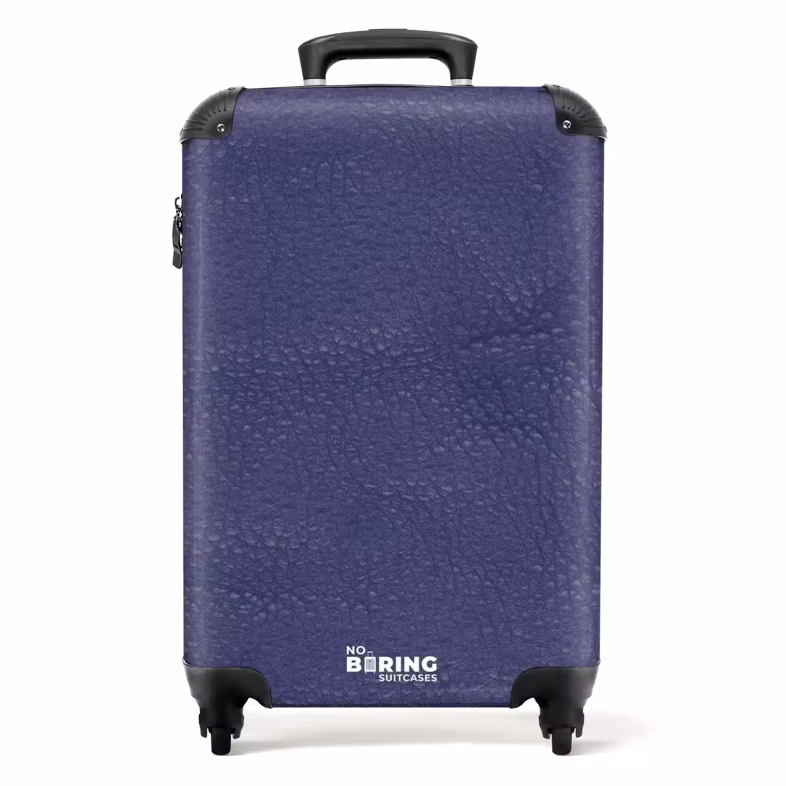 Valise - Aspect cuir violet lavande — 1