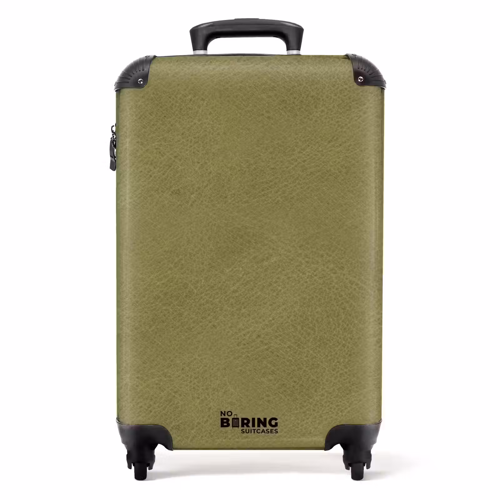 Valise - Cuir gris vert — 1