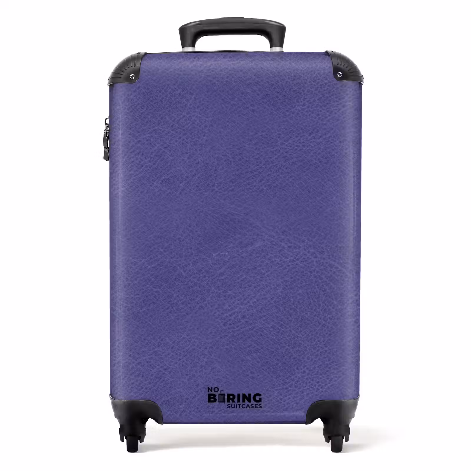 Valise - Cuir violet — 1