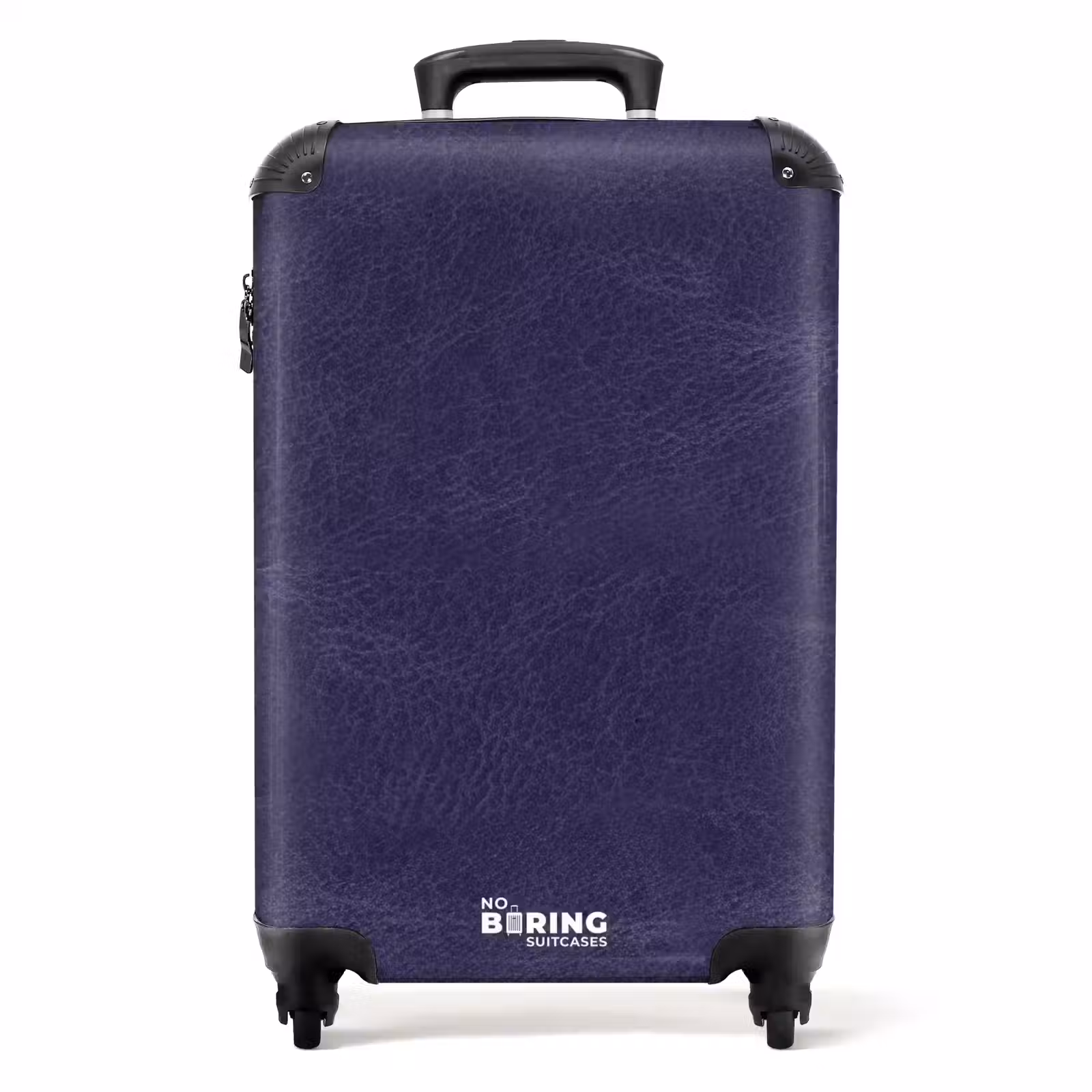 Valise - Cuir violet moyen — 1