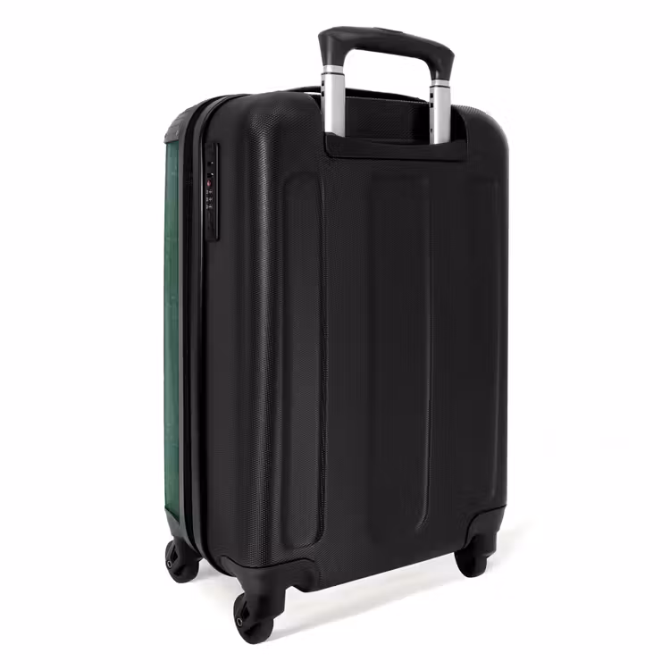 Valise - Aspect cuir de couleur verte — 3
