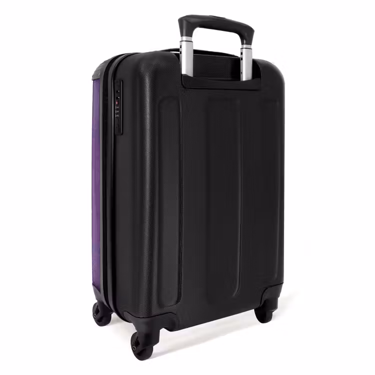 Valise - Aspect cuir lilas violet — 3