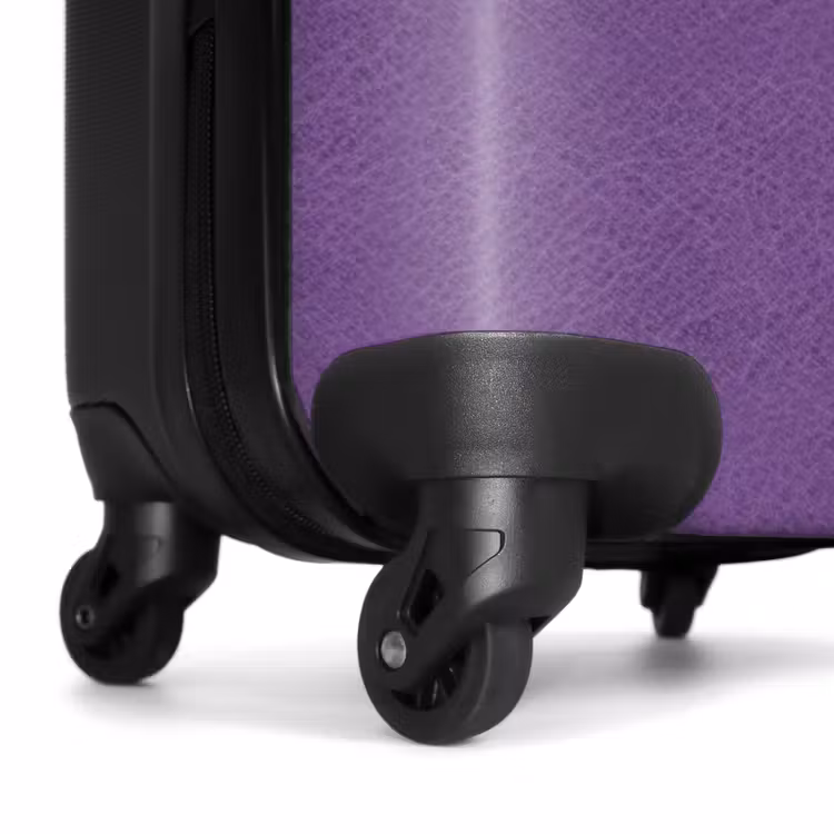 Valise - Aspect cuir lilas violet — 6