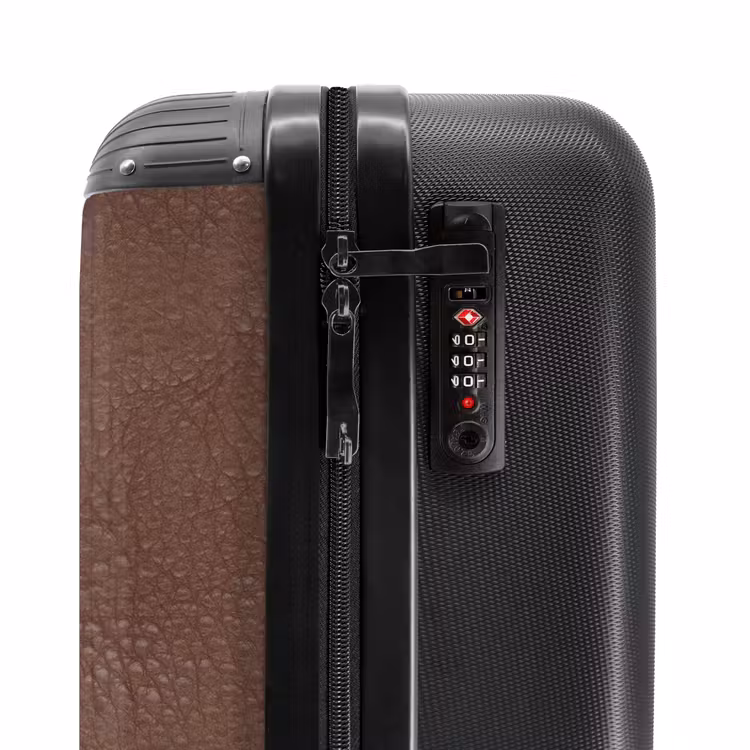 Valise - Aspect cuir marron — 5