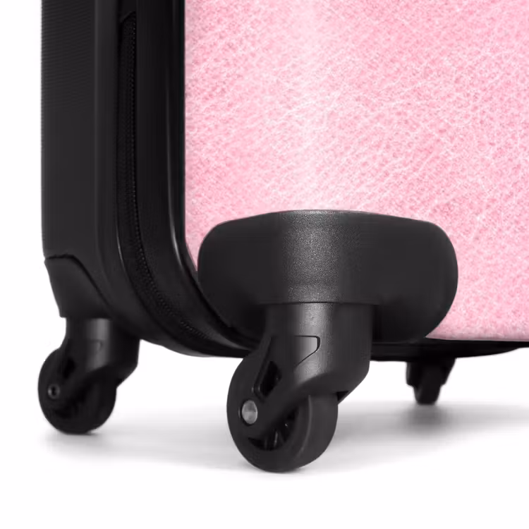 Valise - Aspect cuir rose pâle — 6