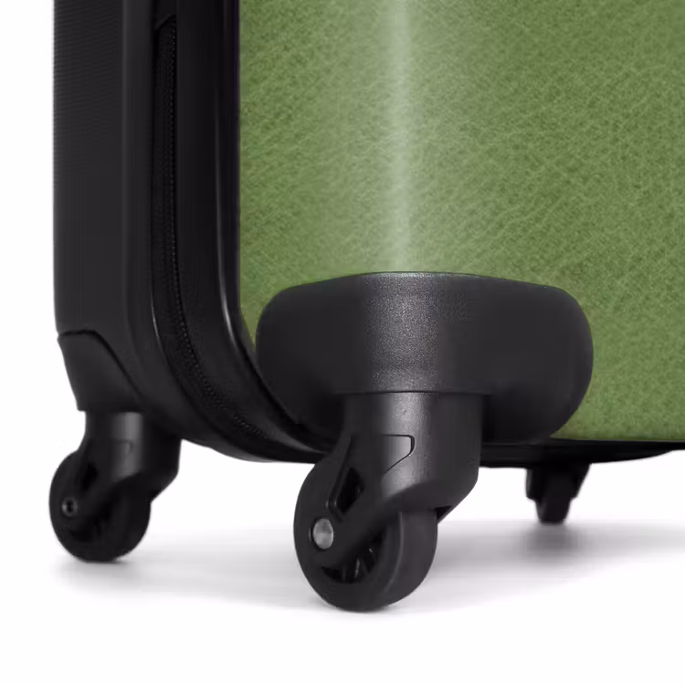 Valise - Aspect cuir vert menthe — 6