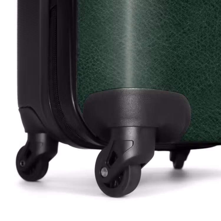 Valise - Aspect cuir vert mousse — 6