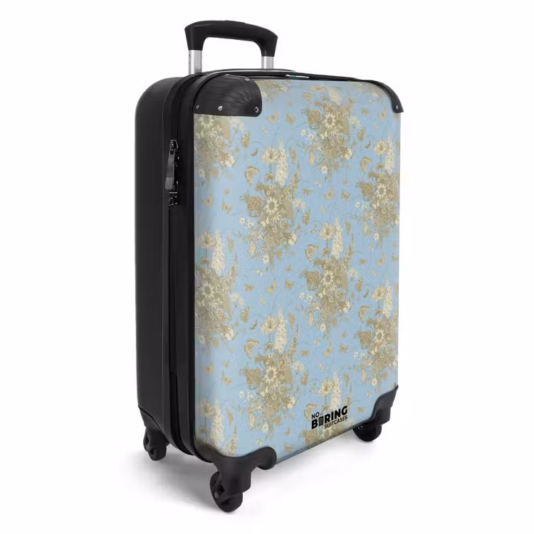 Valise - Bouquet classique bleu — 2