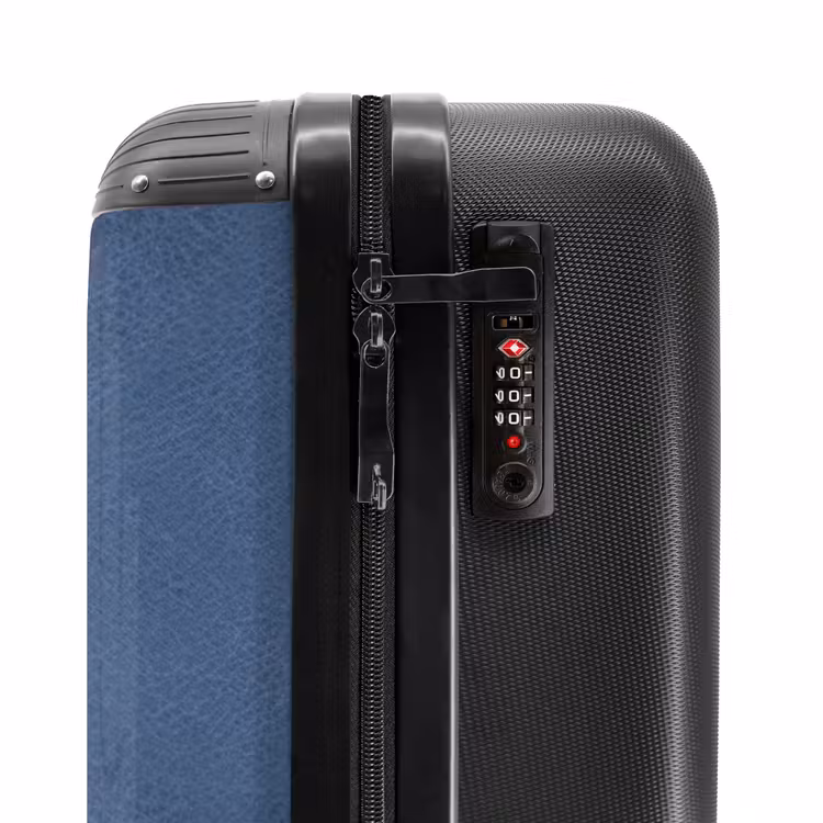 Valise - Cuir bleu — 5