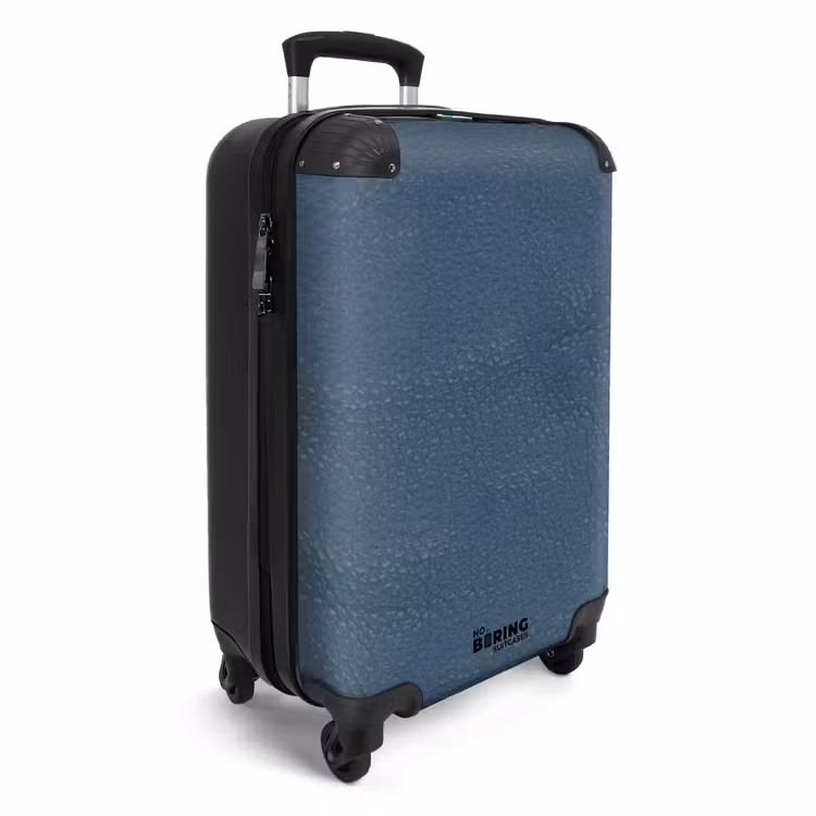 Valise - Cuir gris bleu — 2