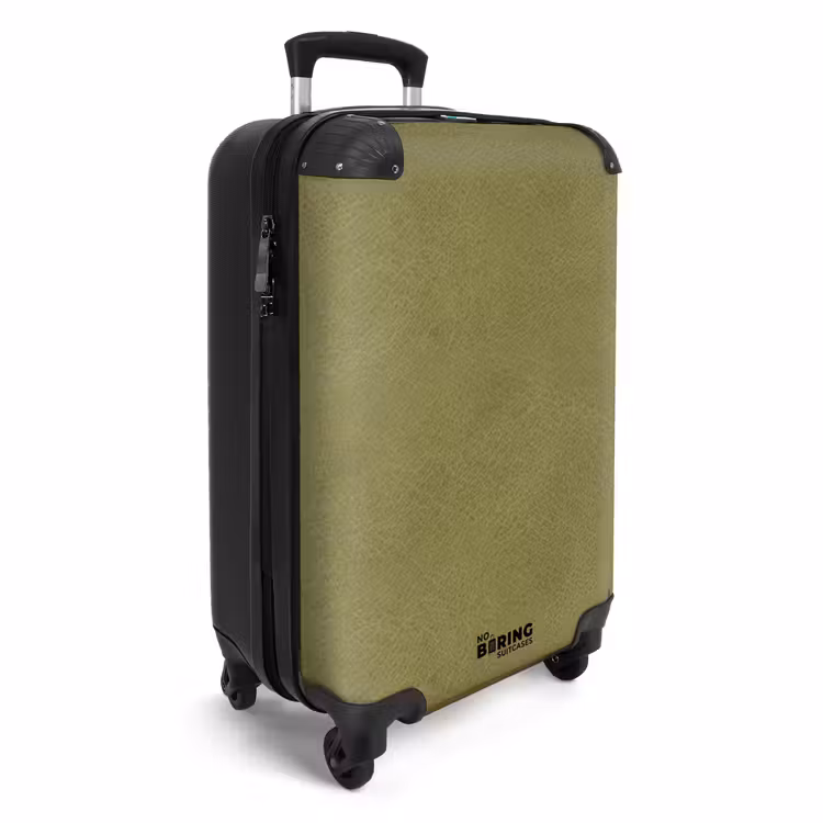 Valise - Cuir gris vert — 2