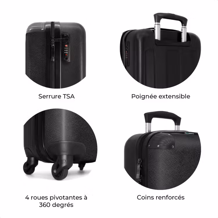 Valise - Cuir noir — 7