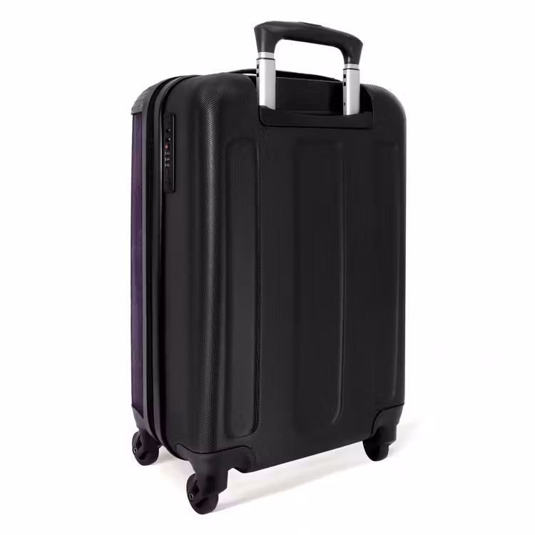 Valise - Cuir violet aubergine — 3