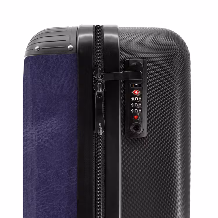 Valise - Cuir violet moyen — 5