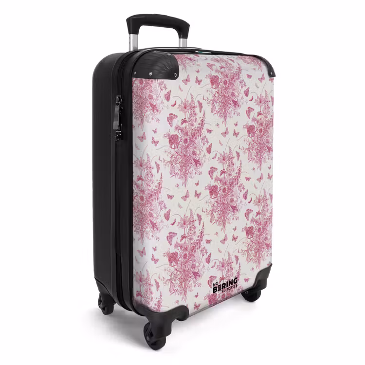Valise - Bouquet classique rose — 2